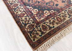 Authentic Wool Hand-Knotted Mahi Hallway Runner Rug - 98 x 180 CM