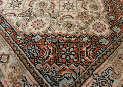 Oriental Agra Hand-Knotted Wool Mahi Hallway Runner Rug – 80 x 210 cm