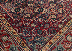 Oriental Agra Hand-Knotted Wool Floral Hallway Runner Rug – 94 x 160 CM