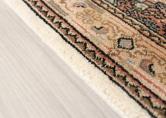 Oriental Agra Hand-Knotted Wool Hallway Indian Runner Rug - 80 x 210 CM
