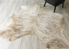 Light Brindle Cowhide Rug (Size: 220 X 200 CM) CHR2032