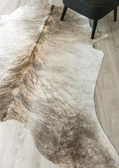 Light Brindle Cowhide Rug (Size: 230 X 190 CM) CHR2329