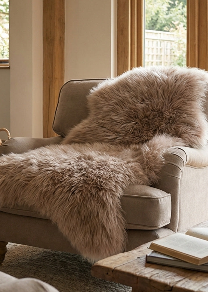 Paco sheepskin rug