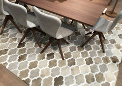 Cowhide Patchwork Rug