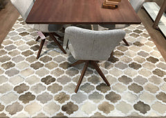 Cowhide Patchwork Rug