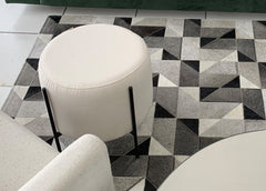 Cowhide Patchwork Rug