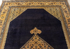 Vintage Moud Hand-Knotted Wool Persian Rug (Size: 195 X 320 CM)