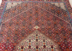 Vintage Tabriz Hand-Knotted Wool Persian Rug (Size: 180 X 290 CM)