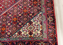 Vintage Tabriz Hand-Knotted Wool Persian Rug (Size: 180 X 290 CM)