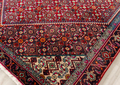 Vintage Tabriz Hand-Knotted Wool Persian Rug (Size: 180 X 290 CM)