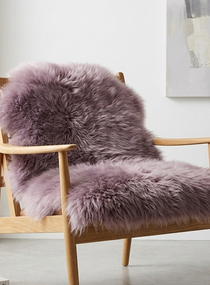 quail sheepskin rug