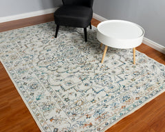 Multi-Colour Vintage Area Rug