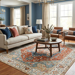 Extra Large Washable Floor Rug in NZ Living Room