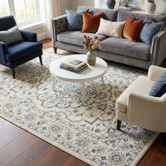 Extra Large Washable Floor Rug in NZ Living Room