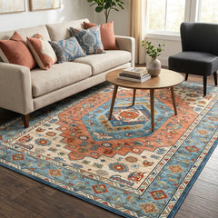 Extra Large Washable Floor Rug in NZ Living Room