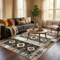Extra Large Washable Floor Rug in NZ Living Room
