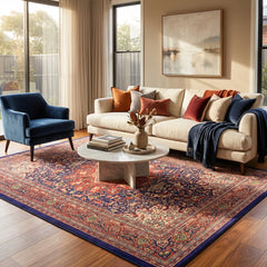 Extra Large Washable Floor Rug in NZ Living Room