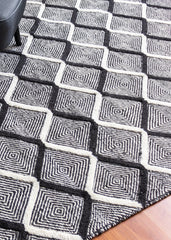 Modern Kilim Flatweave Wool Rug