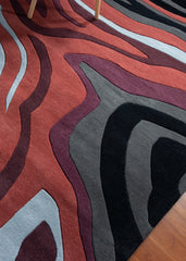 Stream Series 2 Modern Wool Rug