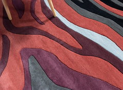 Stream Series 2 Modern Wool Rug