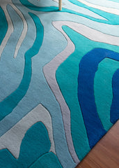 Stream Series 1 Modern Wool Rug