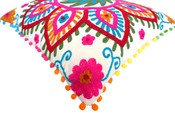 Hand Embroidered Cushion