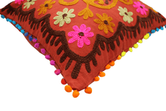 Hand Embroidered Cushion