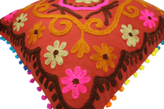 Hand Embroidered Cushion