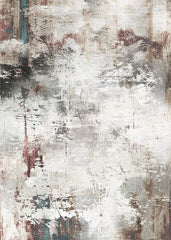 Multi-Colour Modern Style Area Rug