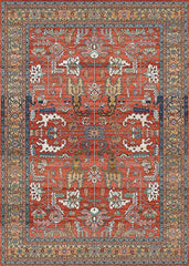 Multi-Colour Vintage Area Rug
