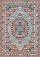Multi-Colour Vintage Area Rug
