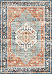 Multi-Colour Vintage Area Rug
