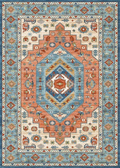 Multi-Colour Vintage Area Rug