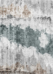 Multi-Colour Modern Style Area Rug