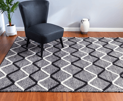 Modern Kilim Flatweave Wool Rug