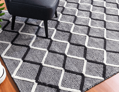 Modern Kilim Flatweave Wool Rug