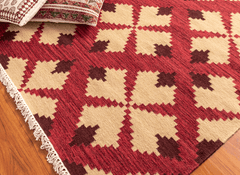 Modern kilim Flatweave Wool Rug