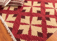 Modern kilim Flatweave Wool Rug