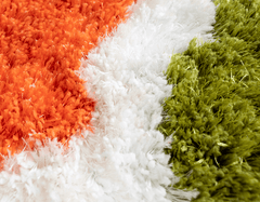 Multi-Colour Modern Shaggy Rug