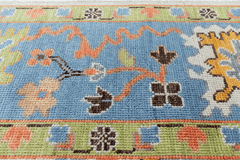 Oriental Heritage Bhadohi Hand-Knotted Wool Indian Rug