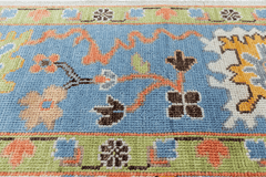 Oriental Heritage Bhadohi Hand-Knotted Wool Indian Rug