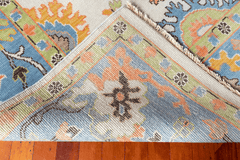 Oriental Heritage Bhadohi Hand-Knotted Wool Indian Rug