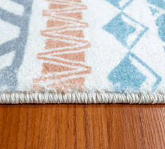 Multi-Colour Tribal Runner Rug