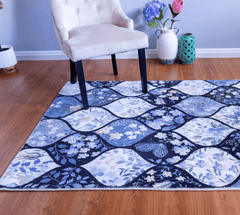 Multi-Colour Modern Style Area Rug