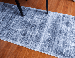 Vintage Grey Runner Rug