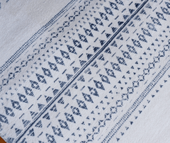 Black And White Tribal Runner Rug