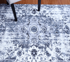 Vintage Grey Area Rug