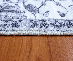 Vintage Style Grey Runner Rug