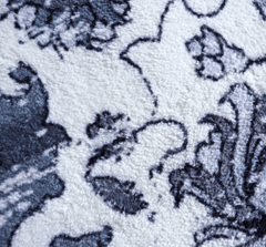 Vintage Style Grey Runner Rug