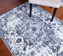 Vintage Grey Area Rug